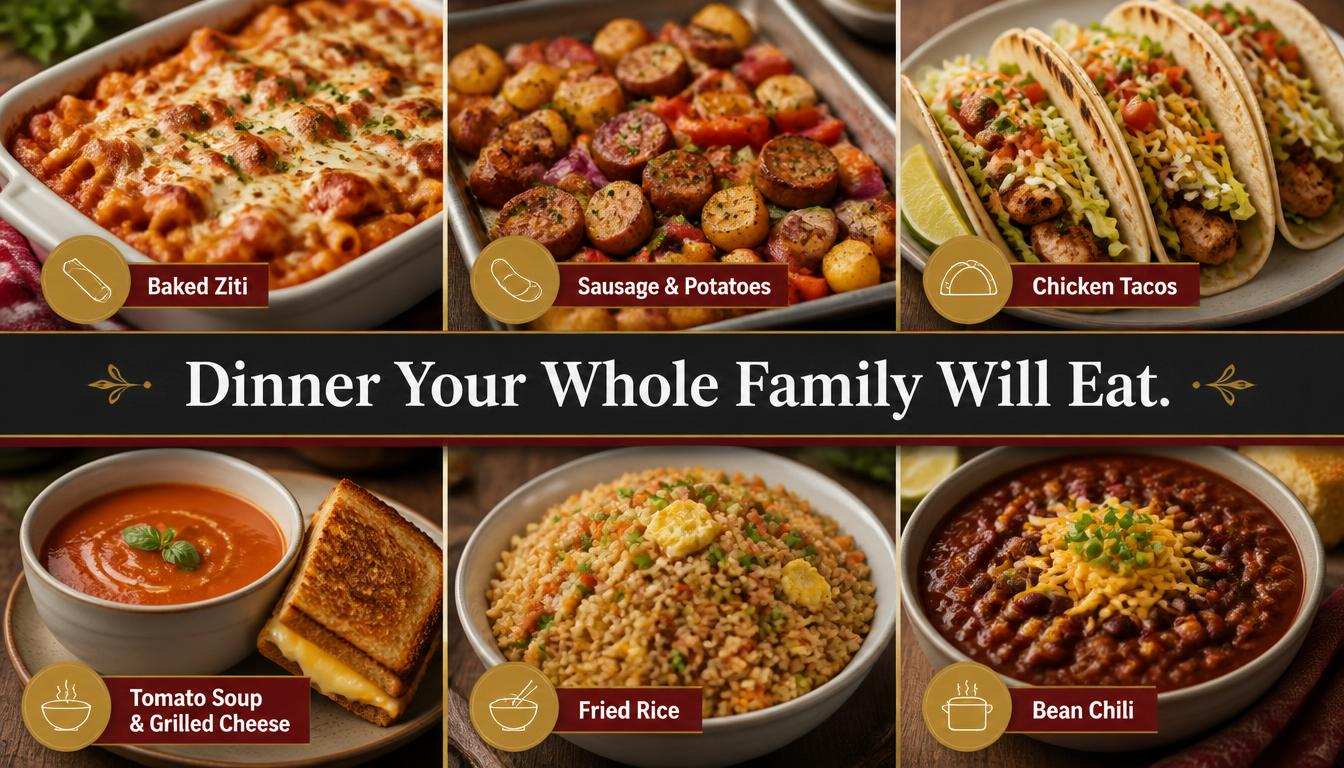Five-step flow: pick, price, cook, save, repeat